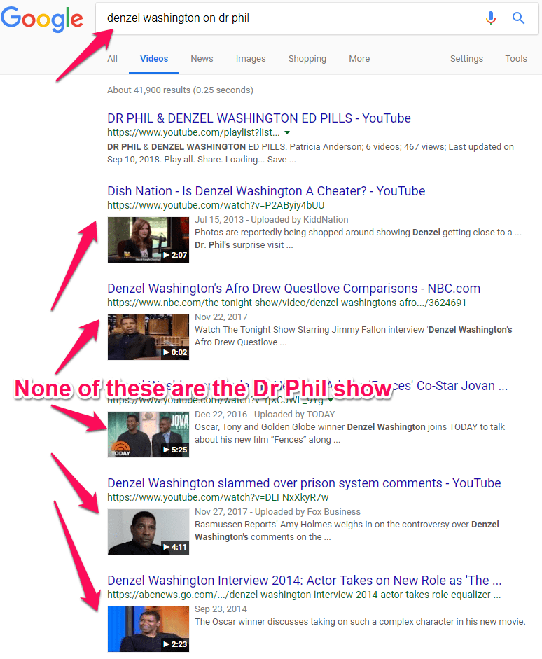 denzel washington on dr phil google search
