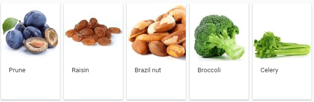 foods that contain boron