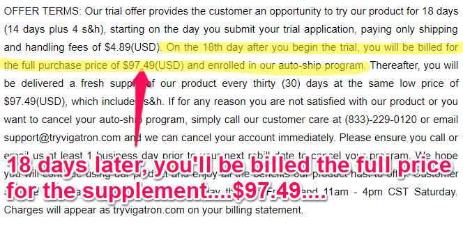 vigatron terms and conditions