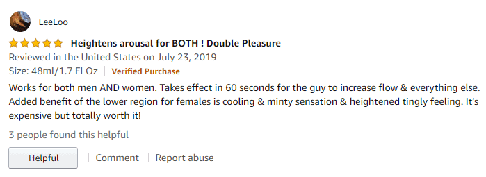 review of powerect cream on amazon