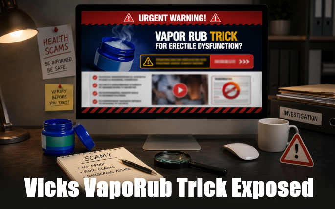 Vicks VapoRub Trick for ED Scam Exposed: Does It Really Work?